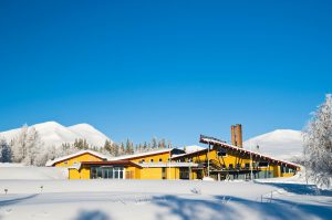 Borgafjäll Hotell ritat av Ralph Erskine