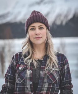 Portätt av Cecilia Engwall i Borgafjäll